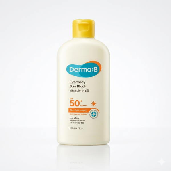 Derma B Everyday Sun Block SPF50+PA++++ 200ml