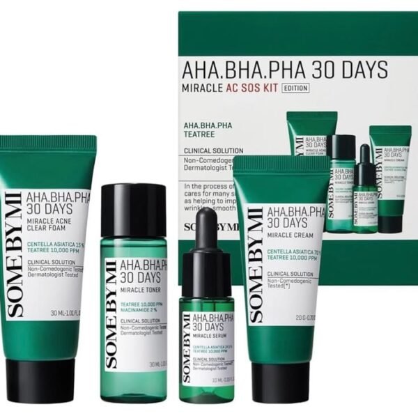 SOMEBYMI AHA BHA PHA 30 Days Miracle AC SOS Kit 4pcs
